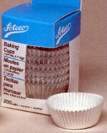 Ateco 6432 Silver Foil Baking Cups, 2" x 1-1/4", Pack of 200 - Image 2