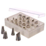 Winco CDT-24 Economy Cake Decorating Tube Set, 24/Pack - Image 2