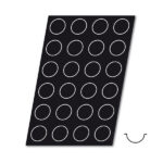 Flexipan 1268 Half Sphere Mold, Sheet of 24, 2-3/4" - Image 2