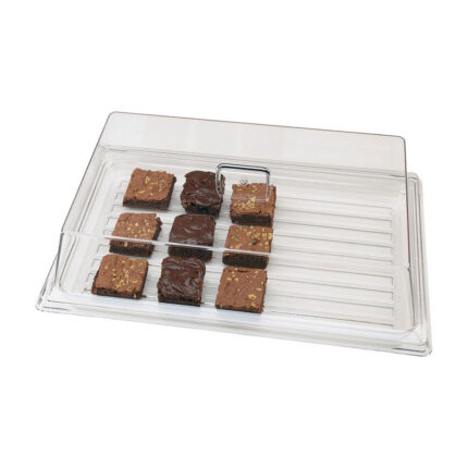 Cambro RD1220CW135 Camwear Display Rectangular Cover, Clear, 12" x 20"