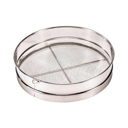 Browne 574146 Round Sieve w/ 16-Mesh Wire & 2-Crossbar Wire Reinforcers, 16"