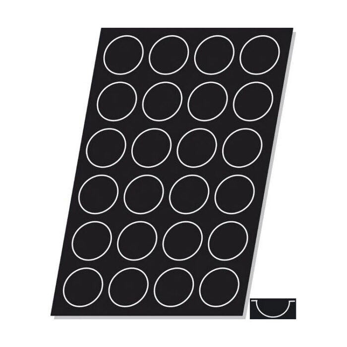 Flexipan FLX01593 Half Sphere Mold, Sheet of 24, 3-1/8" - Image 1