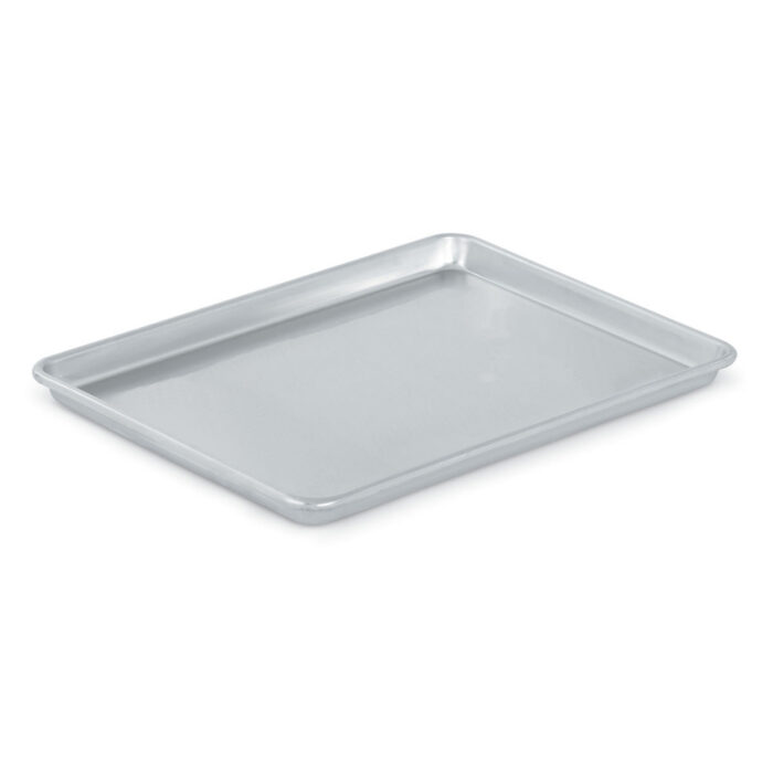Culinary Essentials by Vollrath 181318 / 859365 Aluminum Bun Pan, 1/2 Size, 18 Gauge - Image 1